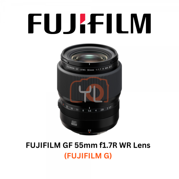 FUJIFILM GF 55mm f1.7R WR Lens (FUJIFILM G)