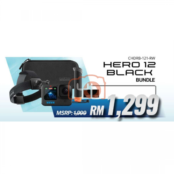 GoPro HERO12 Black - Accessory Bundle