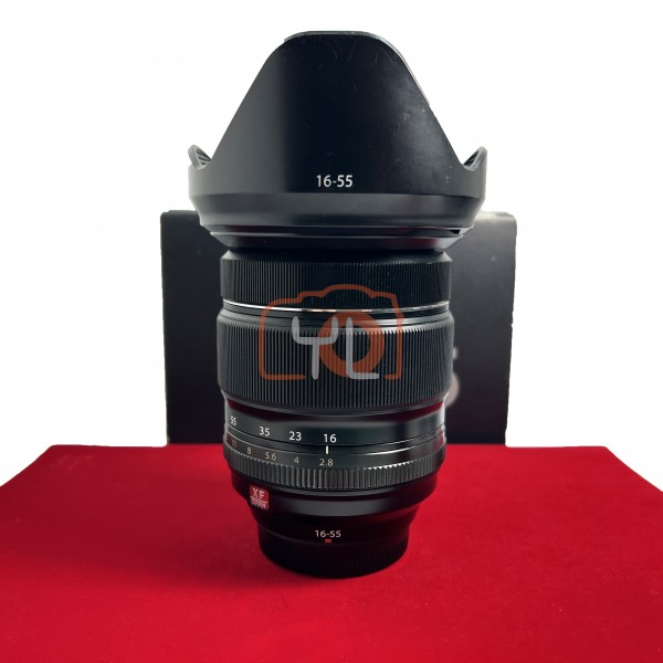 [USED-PJ33] Fujifilm 16-55mm F2.8 R LM WR XF, 90% Like New Condition (S/N:55A06180)