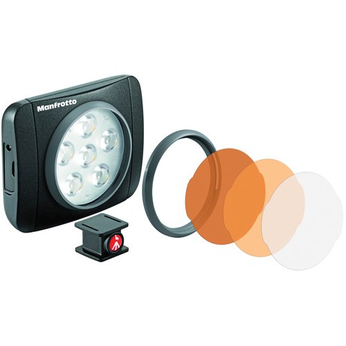 Manfrotto Lumimuse 6 On-Camera LED Light (Black)