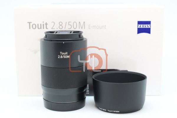 [USED-PUDU] ZEISS Touit 50mm F2.8M Macro Lens for Sony E 98%LIKE NEW CONDITION SN:51071131