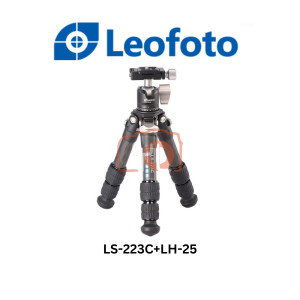 Leofoto LS-223C+LH25 Mini Tripod Kit