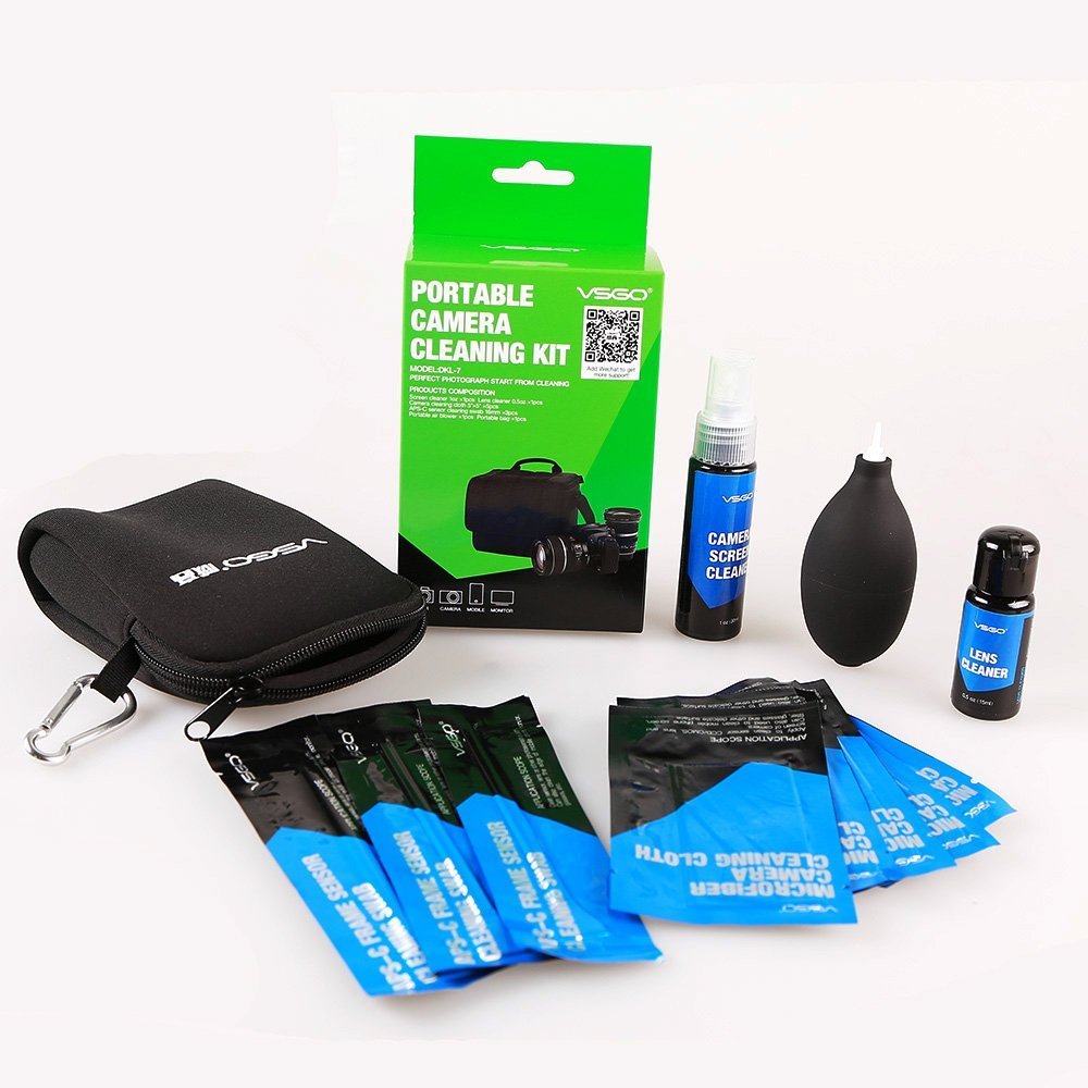 VSGO DKL-7 Camera Cleaning Kit for DSLR and Sensitive Electronics Convenience Package