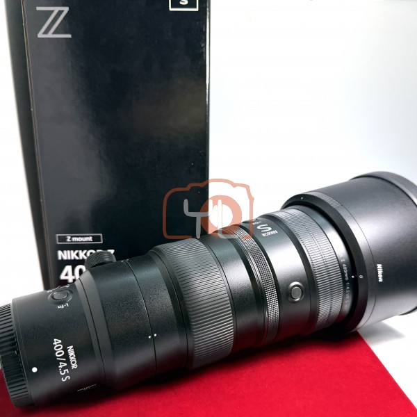 [USED-PJ33] Nikon 400mm F5.6 S VR Z , 95% Like New Condition (S/N:20011200)