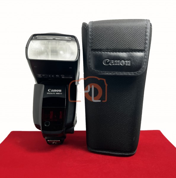 [USED-PJ33] Canon 580EX II Speedlite,85% Like New Condition (S/N:627321)