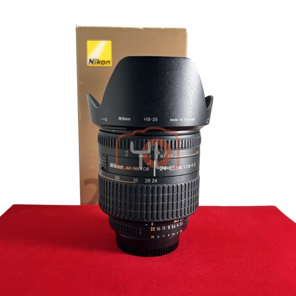 [USED-PJ33] Nikon 24-85mm F2.8-4 D AF ,90% Like New Condition (S/N:557851)