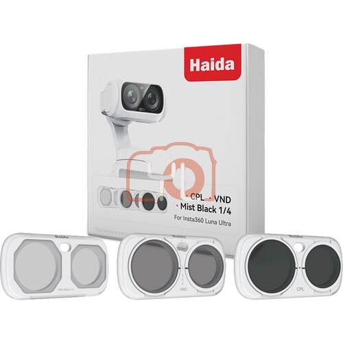 Haida Nanopro Magnetic Filter Kit CPL, VND,MB 1/4 For Luna Ultra (White)