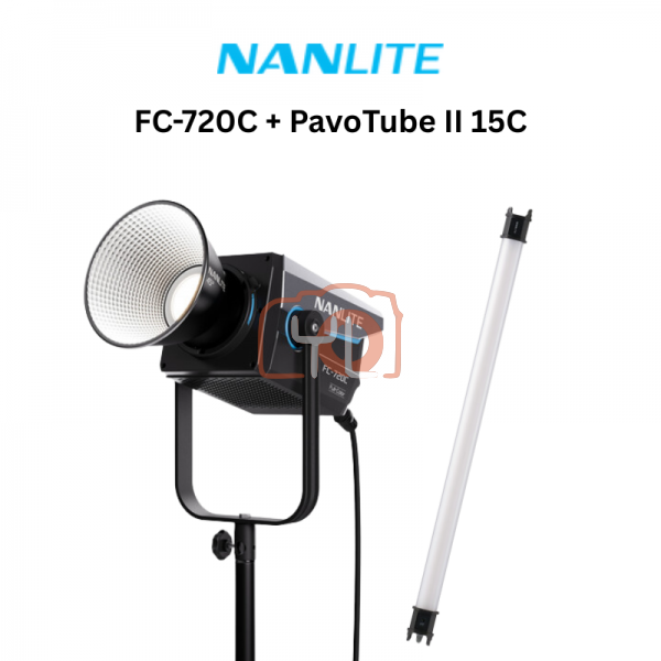 Nanlite FC-720C + PavoTube II 15C Lighting