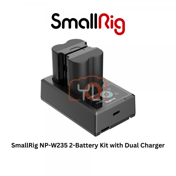 SmallRig NP-W235 2-Battery Kit with Dual Charger (3822)