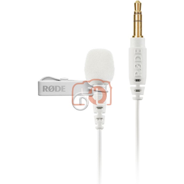 Rode Lavalier GO Omnidirectional Lavalier Microphone for Wireless GO Systems (White)