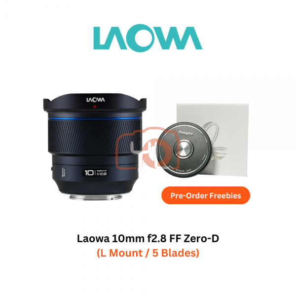 Laowa 10mm f2.8 FF Zero-D (L Mount / 5 Blades)