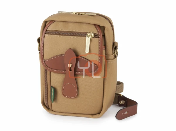 Billingham Airline Stowaway Camera Bag ( Khaki Canvas/Tan Leather, 2.5L)