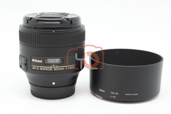 [USED-PUDU] Nikon 85mm F1.8G AFS 95%LIKE NEW CONDITION SN:231826