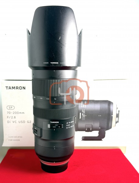 [USED-PJ33] Tamron 70-200mm F2.8 DI VC USD G2 (Nikon F), 95% Like New Condition (S/N:87604)