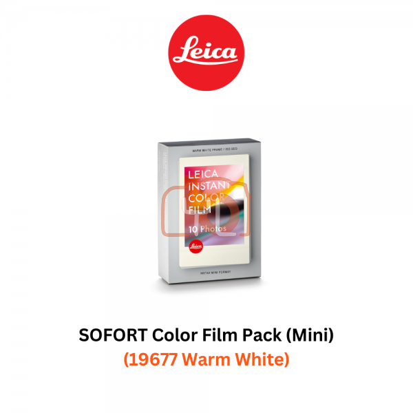 Leica SOFORT Color Film Pack (Mini) - 19677 Warm White