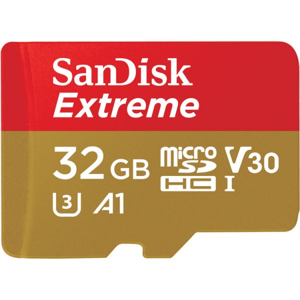 SanDisk 32GB Extreme UHS-I microSD Card (100MB/s)