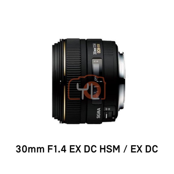 Sigma 30mm f/1.4 EX DC HSM Lens For Nikon F Mount - 3 Months Warranty Only