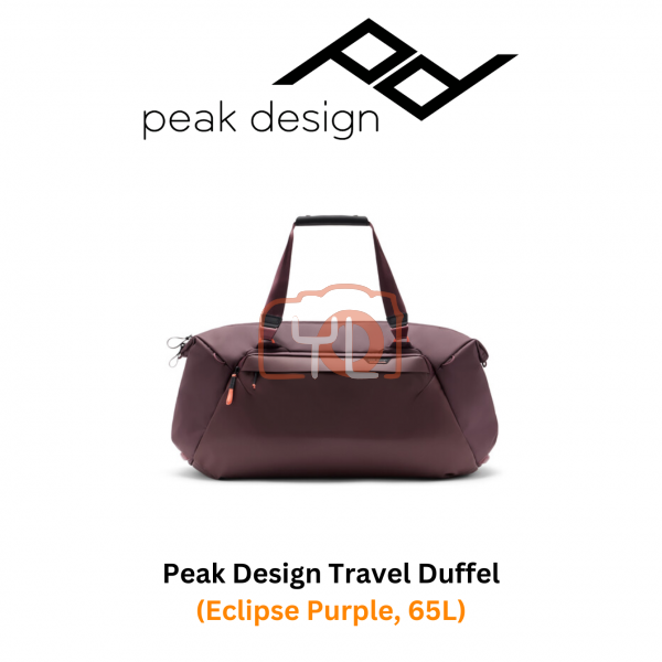 Peak Design Travel Duffel (Eclipse Purple, 65L)