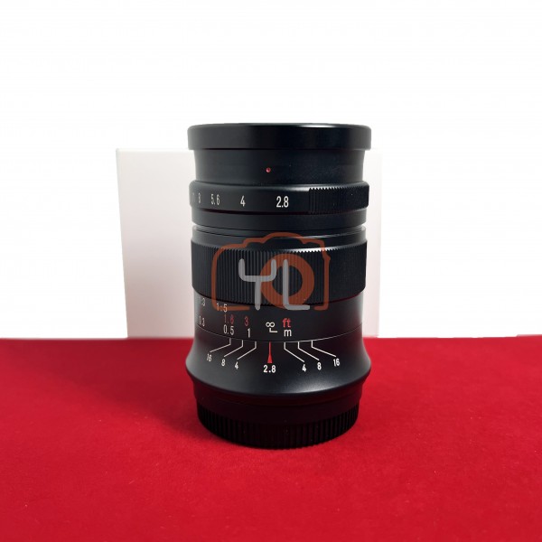 [USED-PJ33] 7artisans 60mm F2.8 Mark II Macro Lens (Fujifilm X), 90% Like New Condition (S/N:21926022)