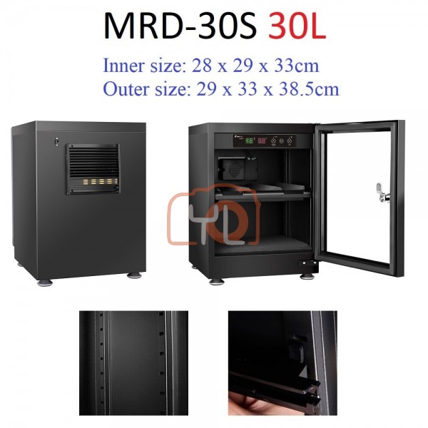 Eirmai MRD-30S Electronic Dry Cabinet Camera Dehumidifier Dry Box