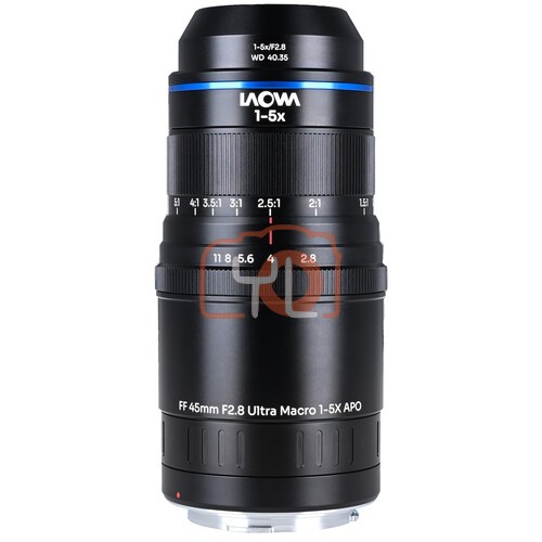 Laowa Aksen 45mm f/2.8 1-5x Ultra Macro APO Lens (Canon RF)