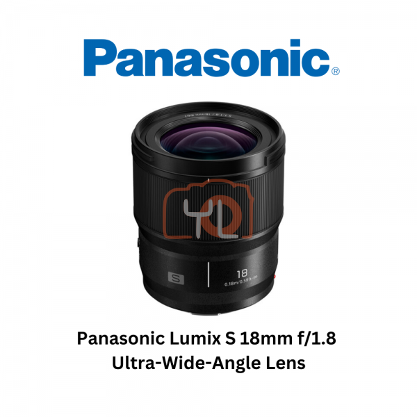 Panasonic Lumix S 18mm f1.8 Ultra-Wide-Angle Lens (S-S18GC)