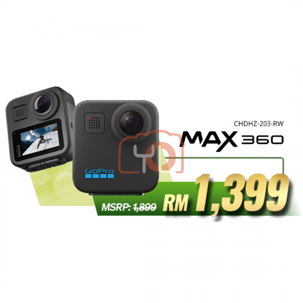 GoPro MAX 360 Action Camera Only  (RAMADAN PROMO)