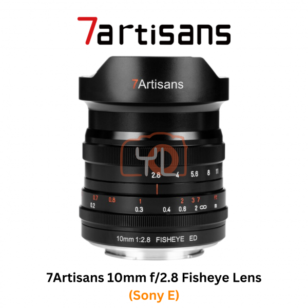 7Artisans 10mm f2.8 Fisheye Lens for Sony E