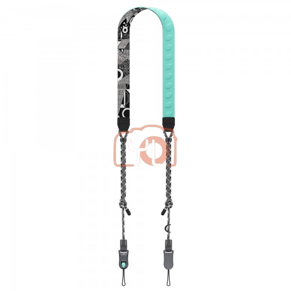 Leofoto L-CS-206 Camera Strap (Black & White)