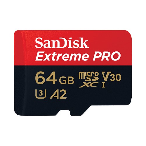 SanDisk 64GB Extreme PRO UHS-I C10 microSD Card (170MB/s)