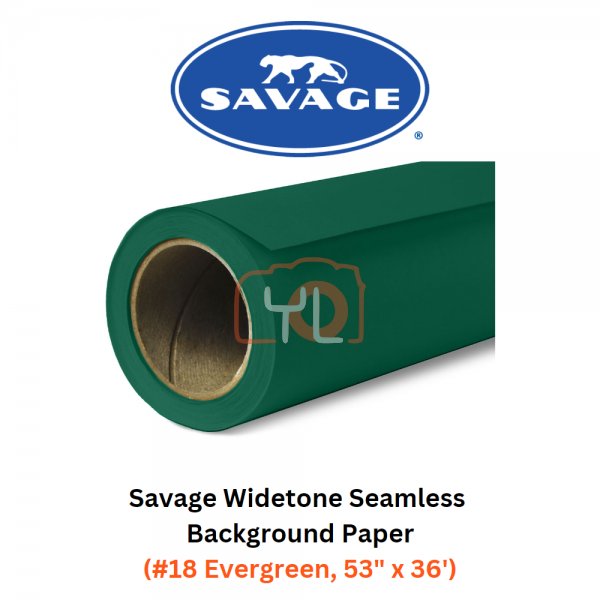 Savage Widetone Seamless Background Paper (#18 Evergreen, 53