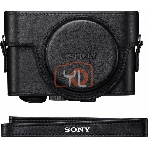 Sony Premium Jacket Case for Cyber-shot RX100, RX100 II, RX100 III, RX100 IV, RX100 V, RX100 VI (Black)