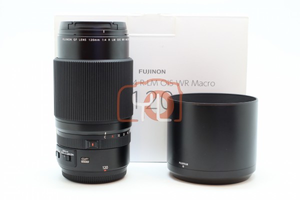 [USED-PUDU] Fujifilm 120mm GF F4 Macro R LM OIS WR 95%LIKE NEW CONDITION SN:86A00347