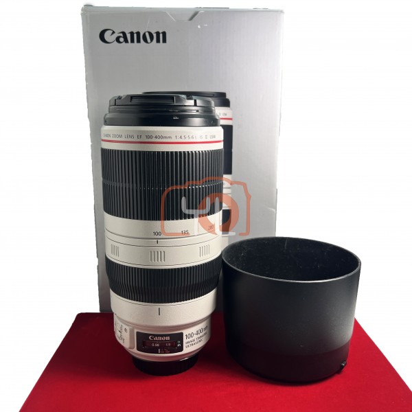 [USED-PJ33] Canon 100-400mm F4.5-5.6 L IS II USM EF , 80% Like New Condition (S/N:2710006496)