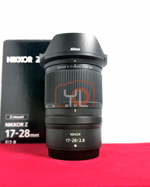 [USED-PJ33] Nikon 17-28mm F2.8 Z, 95% Like New Condition (S/N:20013651)