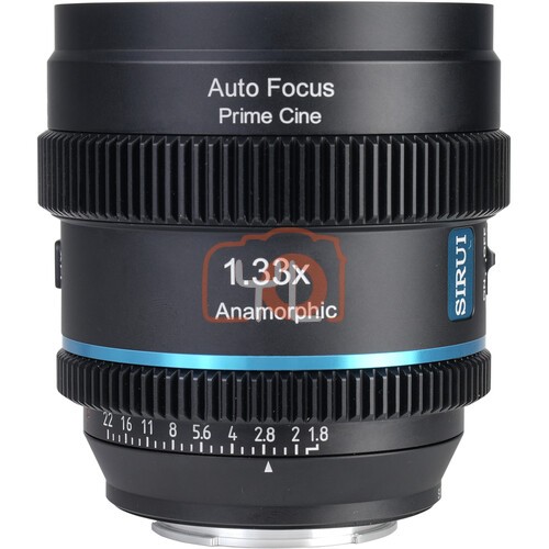 Sirui 20mm T1.8 1.33x S35 AF Anamorphic Lens (FUJIFILM X, Blue Flares)