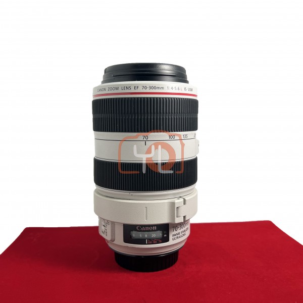 [USED-PJ33] Canon 70-300mm F4-5.6 L IS USM EF (No Hood), 90% Like New Condition (S/N:0413002166)