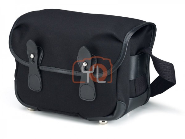 Billingham L2 Camera Shoulder Bag (Black Canvas / Black Leather)