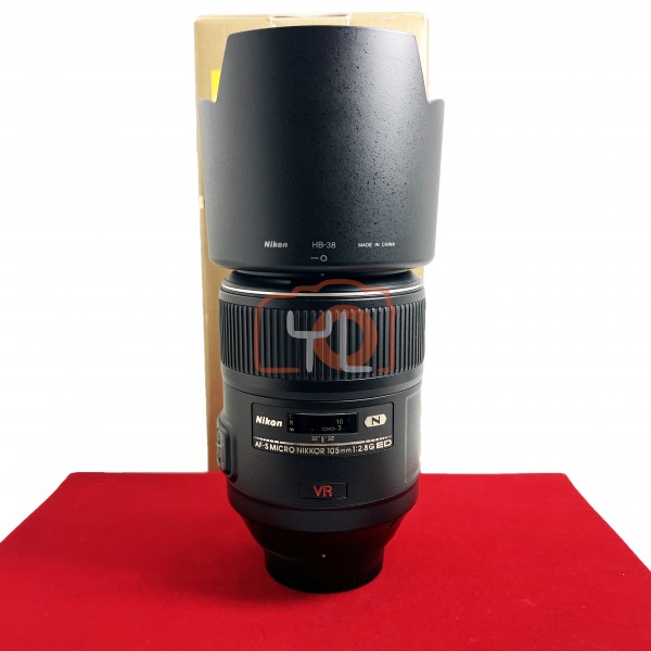 [USED-PJ33] Nikon 105mm F2.8 G Macro AFS, 95% Like New Condition (S/N:206968)