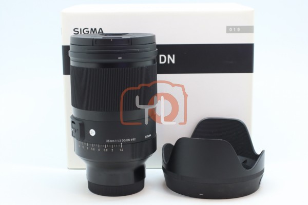 [USED-PUDU] Sigma 35mm F1.2 DG DN ART Lens (Sony E) 88%LIKE NEW CONDITION SN:54049658