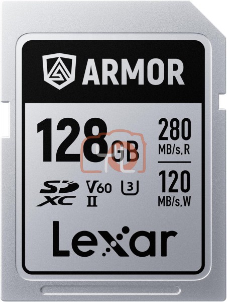 Lexar 128GB Armor Silver PRO SD Memory Card