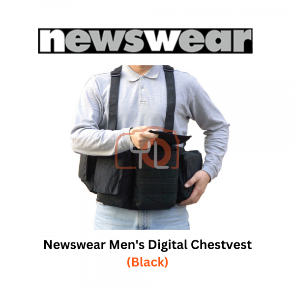 Newswear Men's Digital Chestvest (Black)