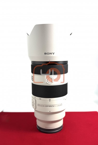 [USED-PJ33] Sony 70-200mm F4 G Macro OSS II FE, 95% Like New Condition (S/N:4350789)