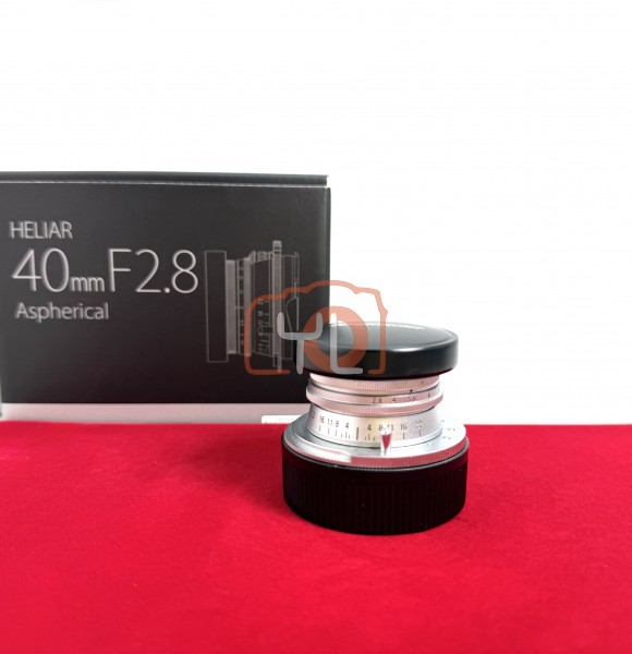[USED-PJ33] Voigtlander 40mm F2.8 Heliar VM (Leica M-Mount), 95% Like New Condition (S/N:7230363)