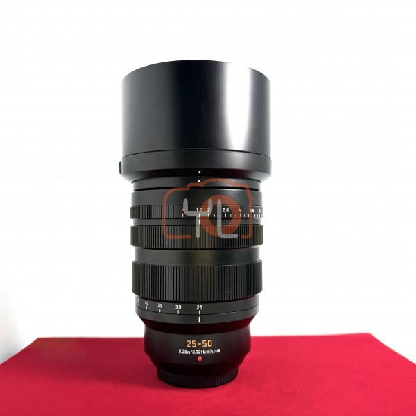 [USED-PJ33] Panasonic 25-50mm F1.7 Lumix G DG Vario Summilux ASPH, 95% Like New Condition (S/N:JK1KB201268)