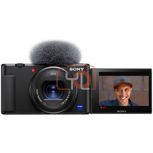 Sony ZV-1 Digital Camera (Black) - (Free 64GB Extreme Pro SD Card, Pawgraphy Premium Set, Bellroy Sling bag, Lens pouch, Wrist Strap)