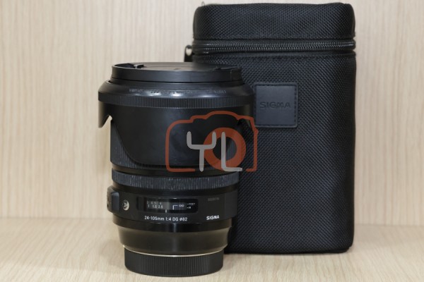 [USED-LowYat G1] Sigma 24-105MM F4 ART DG OS HSM For Canon ,95% Like New Condition (S/N:50290799)