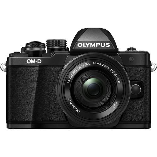 Olympus OM-D E-M10 Mark III + M.Zuiko 14-42mm EZ – Black [Free Lexar 32GB 95MB SD Card]