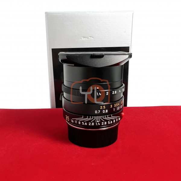 [USED-PJ33] Leica 35mm F1.4 Summilux-M ASPH FLE 11663 (Black) ,95% Like New Condition (S/N:4739219)