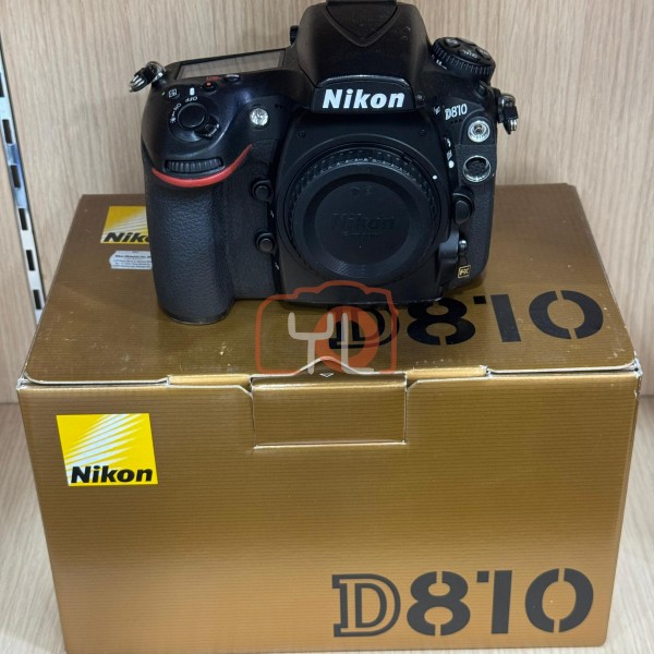 [USED - PJ33] Nikon D810 Camera Body Only ,85% LIKE NEW CONDITION, (SC:62k) SN:8515605